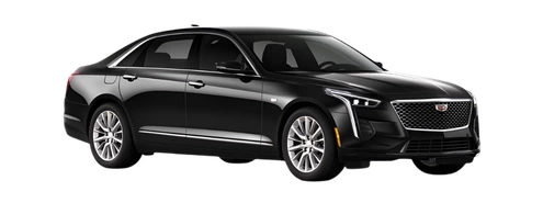 black cadillac xts sedan