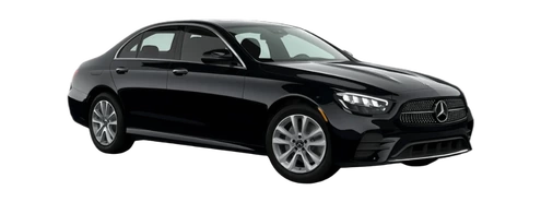 black mercedes benz e class