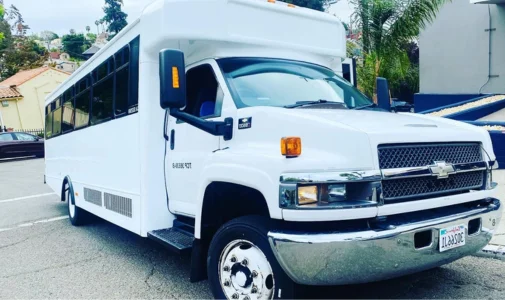 chevy party bus exterior