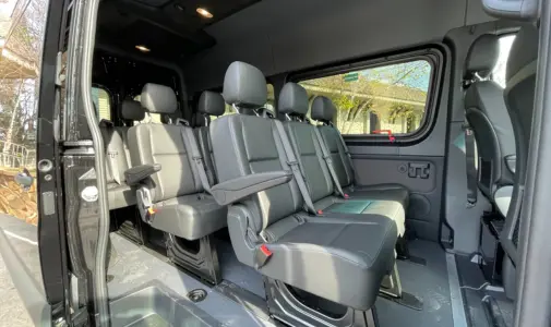 mercedes sprinter van back seats