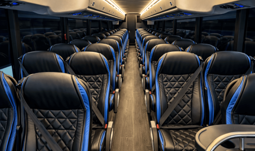 Motorcoach interior